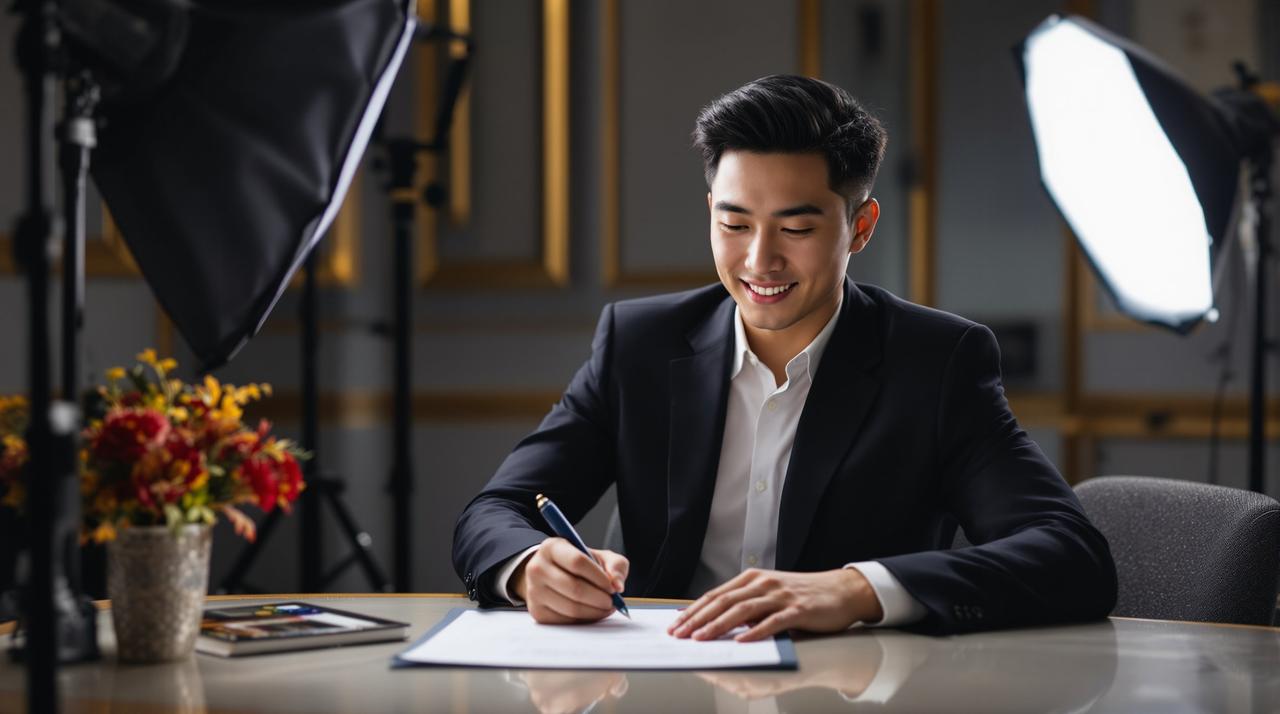 新生代演员苏晨正式签约欧美色综合，开启全新艺术征程